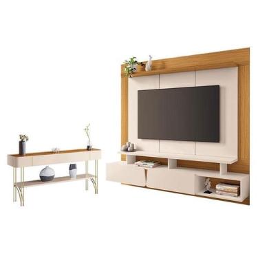 Imagem de Home Suspenso Zenith Off White Cinamomo com Aparador Vivant Off White 