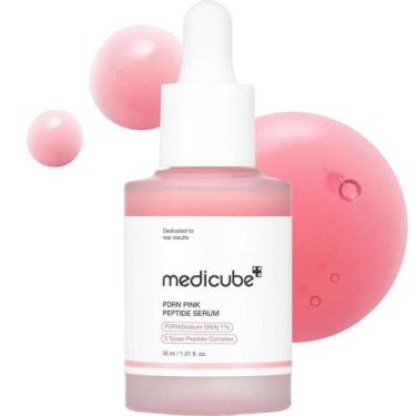 Imagem de MEDICUBE Sérum Facial Rosa com Peptídeos PDRN e DNA de Salmão