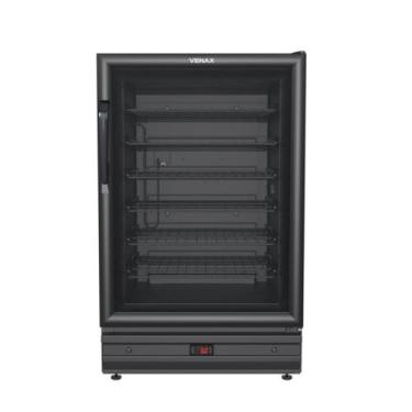 Imagem de Adega 175 para 48 Garrafas Preto Fosco - Venax, 220V