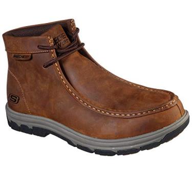 Imagem de Skechers Men's Work: Vicksburk - Fetor ST Steel Toe Boot, Dark Brown, 12