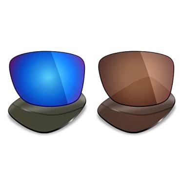 Imagem de Mryok 2 pares de lentes polarizadas de substituição para óculos de sol Oakley Jupiter Squared – Opções