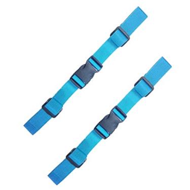 Imagem de Milageto 2 Pcs Universal Cintas Estágio Estabilidade cinturo de Arnês, Cinta de peito azul, como descrito