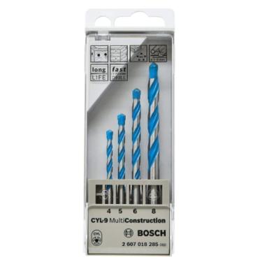 Imagem de Jogo de Brocas Bosch CYL-9 MultiConstruction Ø4-5-6-8mm