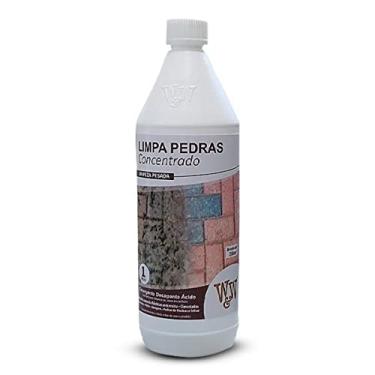 Imagem de Limpa Pedra Natural Limpeza Profunda Pisos Cimentados 1L W&W