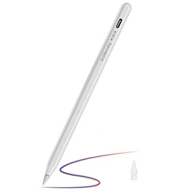 Imagem de Caneta Pencil Goldensky Compatível iPad - Ponta de 1.0mm Palm Rejection Alta Precisão - para Ipad a partir de 2018 (Branca)