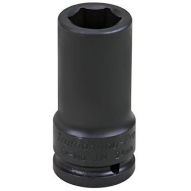 Imagem de Soquete de Impacto 24mm Sextavado Longo com Encaixe de 3/4 Pol.-TRAMONTINA PRO-44893124