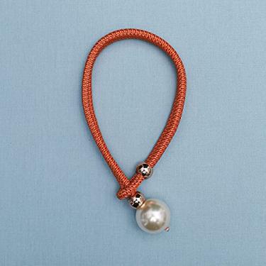 Imagem de 1 peça de fivelas de cortina de corda de ligação, enfeites de ligação, cortinas de cama, cordas de armazenamento, tiras de cortina de pérola, amarrações de cortina, t2,4 peças