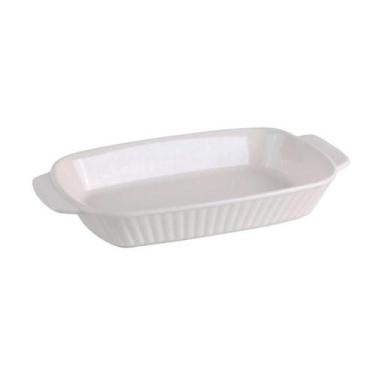 Imagem de Travessa Retangular Em Porcelana Dynasty Platter 29X16x4,5cm