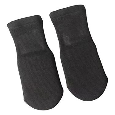 Imagem de Vaveren Protetor de pé protetor de pé de tornozelo equipamento de proteção para musculação proteção de treinamento para artes marciais, Tamanho L Preto