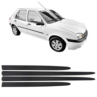 Imagem de Jogo Friso Lateral Borrachão Preto Fiesta 96 97 98 99 00 01