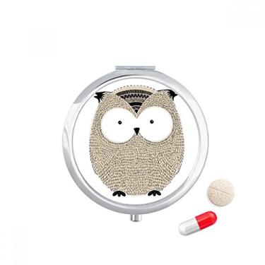 Imagem de Caixa de comprimidos de coruja gordinha, estilo Simplicity