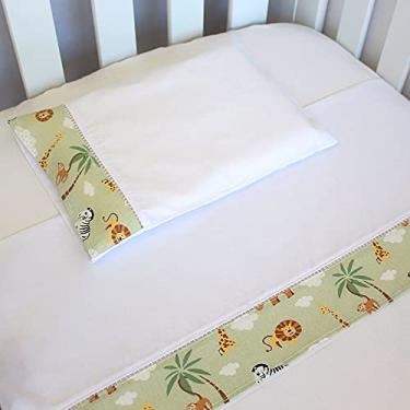 Imagem de Jogo de Lençol Mini Berço 03 Peças 100% Algodão - Floresta