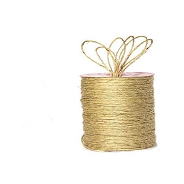 Imagem de Fio De Juta, Aramex, Cru, 0,12 mm, 500 Gramas, Rolo de 30 Metros