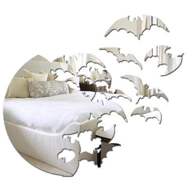 Imagem de Espelho Decorativo Decoração Morcego - 3D Fantasy