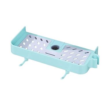 Imagem de Prateleira de chuveiro Organizador de banheiro para barra deslizante de 18-25 mm Ajustável sem perfuração Saboneteira Suporte de para chuveiro, VERDE