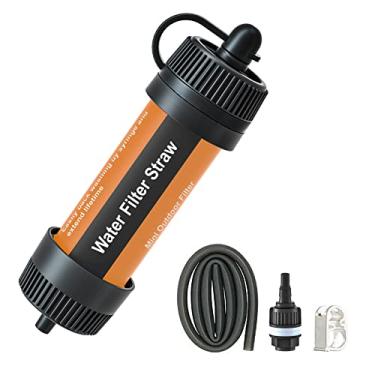 Imagem de JOYID Palha de filtro de água ao ar livre portátil purificador de água equipamento de sobrevivência para camping caminhadas mochila preparação para s