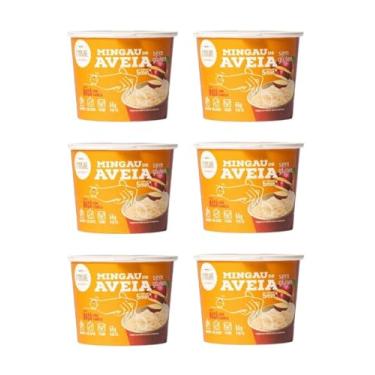 Imagem de Mingau de Aveia Maçã com Canela Sem Glúten, Sem Leite e Vegano - 06 UNIDADES (pronto em 05 minutos)