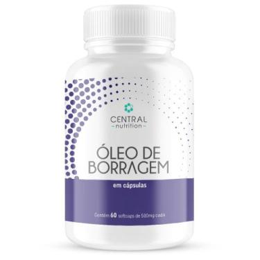Imagem de Oleo De Borragem - Pote Com 60 Softcaps De 500 Mg - Central Nutrition