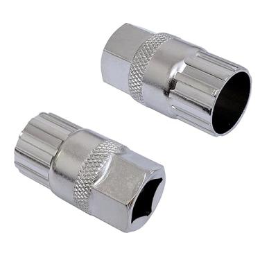 Imagem de Auto-plaza 2X Removedor de roda livre de bicicleta E-Bike Ferramenta de remoção de cadeado de ciclismo de montanha compatível com Shimano Sunrace Conjunto de 12 rodas livres