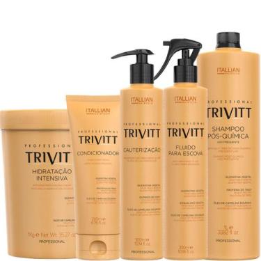 Imagem de Trivitt - Shampoo+Condicionador+Hidratação+Fluido+Cauterização