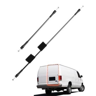 Imagem de KPALAG Cabos de liberação de trava de porta de carga traseira direita compatíveis com Ford E-150 E-250 E-350 E-450 E-550 Econoline Super Duty Wagon Van Substituir # 8C2Z15431A02C,924-351