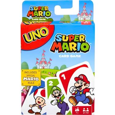 Imagem de Jogo De Cartas Uno Super Mario Bros Mattel