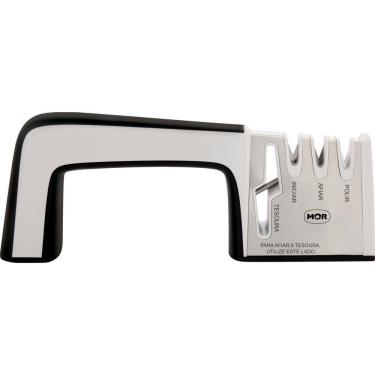 Imagem de Afiador Amolador De Facas E Tesouras 23cmx8,5cm Mor