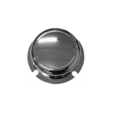 Imagem de 1 Tampa Cubo Cromada Roda Carreta 4 Furos Rolamento Cubo Pequeno - TOP