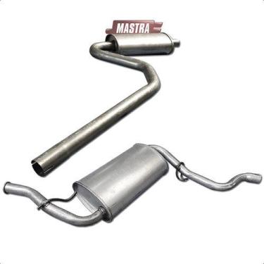 Imagem de Kit Escapamento Abafador + Silencioso Uno Millie Sx 1997... - ScapJá