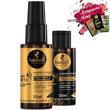 Imagem de Kit Haskell Cavalo Forte Complexo + Selante 35ml