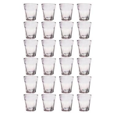 Imagem de Jogo 24 Copos Shot Vidro Cachaça Vodka Tequila Dose 45mL Bar - TODO DI