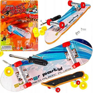 Imagem de Kit Fingerboard Sortido Infantil Skate Acessório - Dute Toys - Dutetoy
