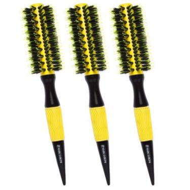 Imagem de 3UN Escova Thermal Ceramica Basic Yellow 47MM Marco Boni