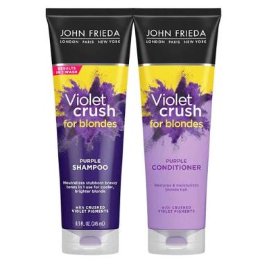 Imagem de Kit Violet Crush for Blondes John Frieda