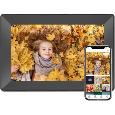 Imagem de Porta-retratos digital Uhale WiFi HD de 10,1 polegadas 1280x800 IPS