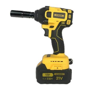 Imagem de Parafusadeira Furadeira de Impacto 21V 2 Baterias Carregador Bivolt - 