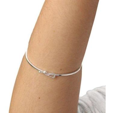 Imagem de Bracelete Pulseira Fina Em Prata 925 - Dazzie