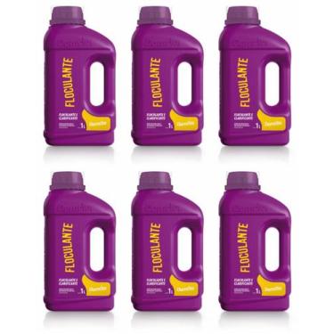 Imagem de 6 Floculante E Clarificante Piscina - Domclor - 1 L