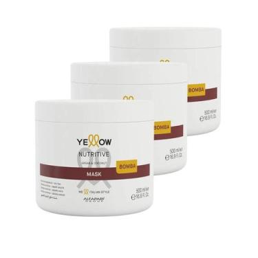 Imagem de Kit 3 Máscaras Capilar Nutritive 500ml - Yellow
