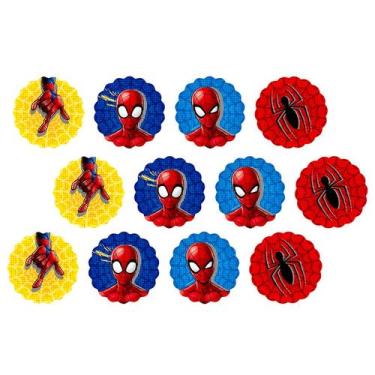 Imagem de Aplique - Spider-Man - 12 unidades - Piffer - Rizzo