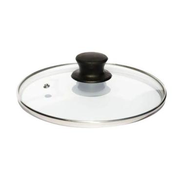 Imagem de Tampa de Vidro Avulsa 16 cm Para Panela - ALUMINIO DOCESAR