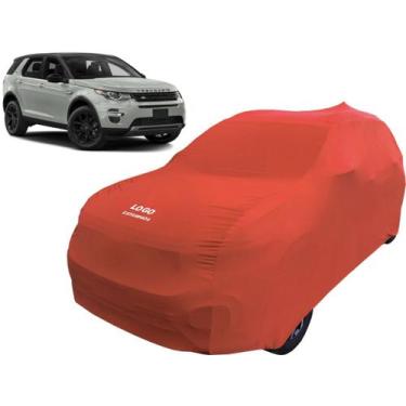 Imagem de Capa De Tecido Para Carro Land Rover Discovery Sport S - Mz, Vermelha