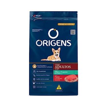 Imagem de Origens Ração Seca Para Cães Adultos De Pequeno Porte Sabor Carne e Cereais 1Kg