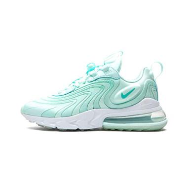 Imagem de Nike Tênis de corrida feminino casual W Air Max 270 React Eng Ck2608-300, Tom azul-petróleo/Aurora verde metálico prateado, 6.5