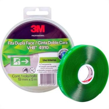 Imagem de Fita Dupla Face 3M Vhb 19Mm X 5M - Transparente Interna - Com Estojo