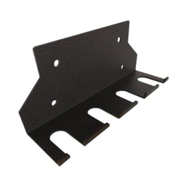 Imagem de rockible Rack de barra montado na parede, cabide de barra, equipamento de rack de agachamento, economiza espaço, armazenamento de barra