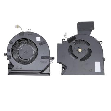 Imagem de Substituição de Ventilador de Refrigeração de GPU de Laptop CPU para Omen 16-B 16-C RTX3060 RTX3070 Série Com Dissipação de Calor Eficiente Parte de Substituição Direta