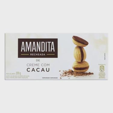 Imagem de Chocolate amandita wafer com recheio de creme com cacau 200G