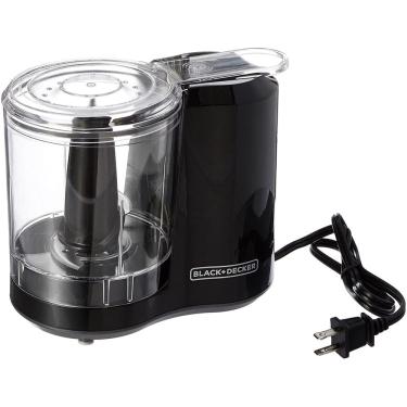 Imagem de Black + DECKER 3-Cup Electric Food Chopper, Montagem Melhorada, Preto, HC300B