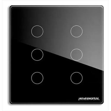 Imagem de Interruptor Inteligente Zigbee 6 Botões 4x4 NovaDigital